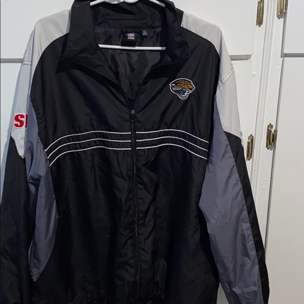 NFL Panthers zip up sweater
